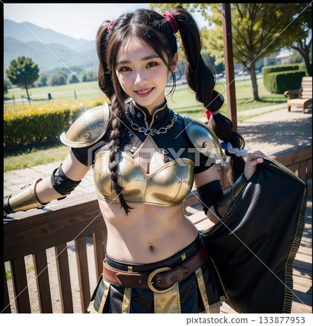 角色扮演服裝、盔甲和風格。 角色扮演服裝、盔甲和風格。 133877953