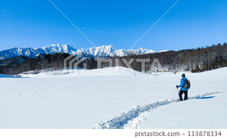 中山高原雪地徒步 133878334