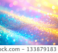 Rainbow-colored sparkling background material 133879183