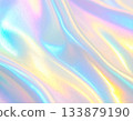 Shiny metallic fabric background texture 133879190