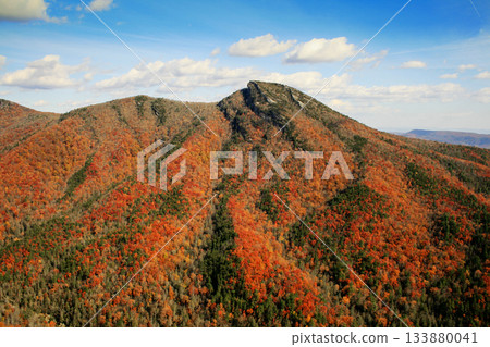 Hawksbill Mountain, Linville Gorge in Autumn, North Carolina 133880041