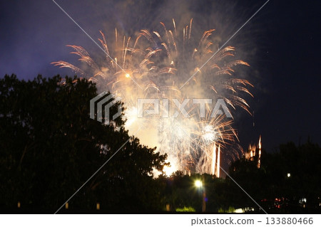 Fireworks Over Branson, Missouri, July 3, 2025 133880466