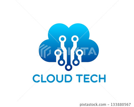 Cloud tech icon of data storage technology and database network server, vector sign. Chipset circuit in cloud icon for digital technology of online data backup and information web storage software Cloud tech icon of data storage technology and database network server, vector sign. Chipset circuit in cloud icon for digital technology of online data backup and information web storage software 133880567