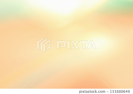 橙色和綠色柔和抽象背景 133880649