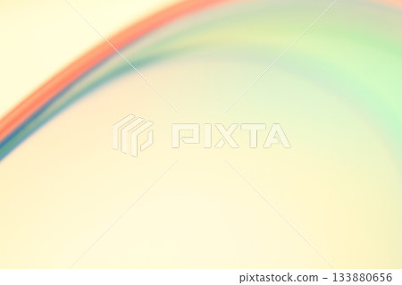 Light red and green abstract background with gentle curves 133880656