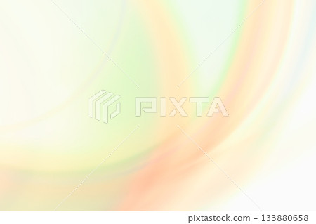 Orange and green abstract background with gentle curves and a translucent feel 133880658