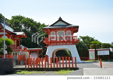 Ryugu Shrine at the southernmost tip of the Satsuma Peninsula 133881121