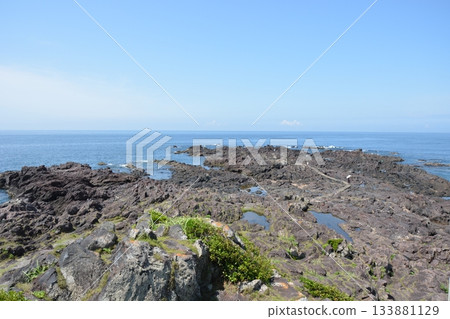 Scenery of Nagasakibana, the southernmost point of the Satsuma Peninsula Scenery of Nagasakibana, the southernmost point of the Satsuma Peninsula 133881129