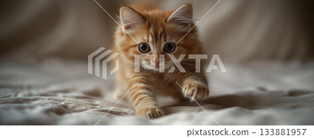 Cute cat 133881957