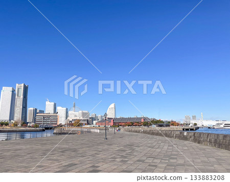 Scenery of Yokohama Minatomirai Scenery of Yokohama Minatomirai 133883208