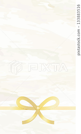 Mizuhiki vector illustration, gift wrapping paper, background 133883516