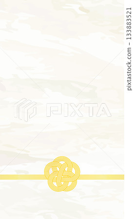 Mizuhiki vector illustration, gift wrapping paper, background 133883521