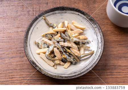 Small almond fish Small almond fish 133883759