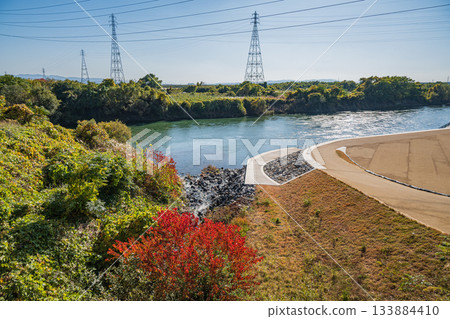 Uji River scenery, Fushimi Ward, Kyoto City 133884410