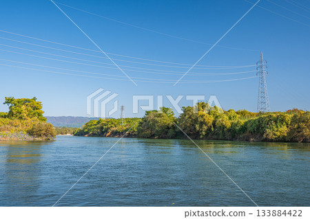 Uji River scenery, Fushimi Ward, Kyoto City 133884422