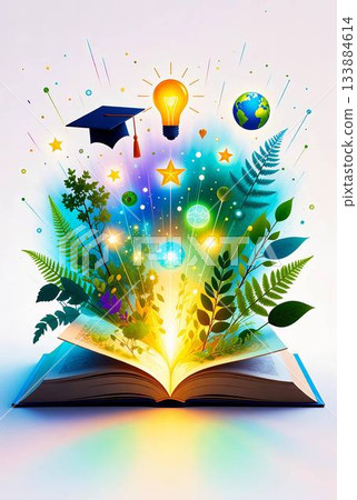 Clean White Background Minimal Soft Style Graphic Design Backdrop 133884614