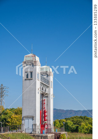 京都市伏見區伏見碼頭眺望，現代工業發展遺產－三須鎖 133885299