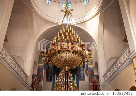 Church of Apostle Paul and Saint Asti in Durres in Albania. Orthodox church in Durres,Albania Church of Apostle Paul and Saint Asti in Durres in Albania. Orthodox church in Durres,Albania 133887492