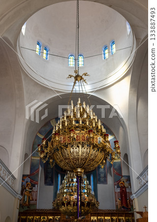 Church of Apostle Paul and Saint Asti in Durres in Albania. Orthodox church in Durres,Albania Church of Apostle Paul and Saint Asti in Durres in Albania. Orthodox church in Durres,Albania 133887493