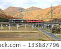 Ibara Railway in late autumn 133887796