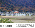 Ibara Railway in late autumn 133887798