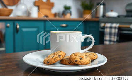 Pink Cosmetic Tube Mockup with Rose Flower and Marble Decor for Beauty Concept 133888172