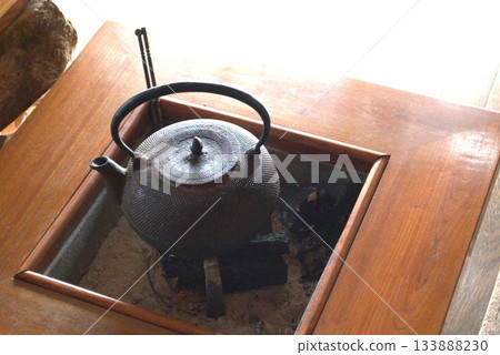 Scenery with a hearth 133888230
