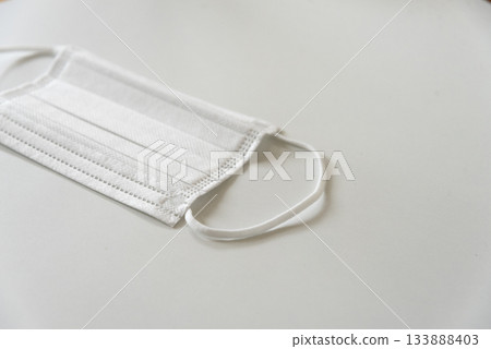 Nonwoven mask with white background Nonwoven mask with white background 133888403