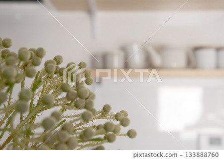 迷你廚房配多肉植物 133888760