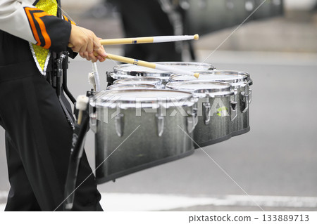 Marching band parade instruments Marching band parade instruments 133889713
