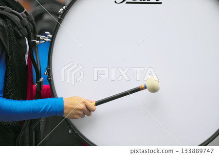 Marching band parade instruments Marching band parade instruments 133889747