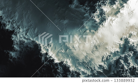 抽象的紋理藝術，給人以風化和歲月痕跡之感。 133889932