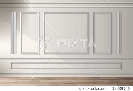 Classic wood panel for Victorian interior design Classic wood panel for Victorian interior design 133889960