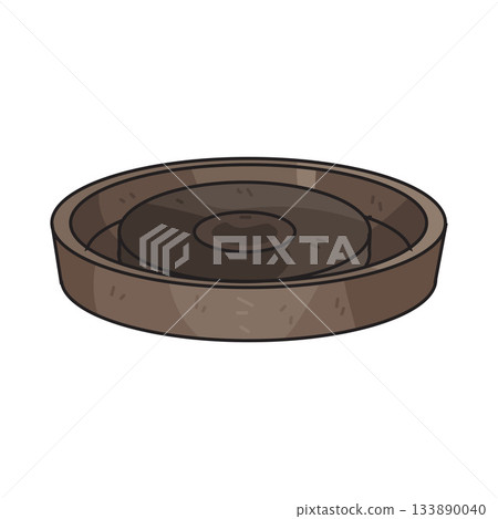 illustration of Pottery Wheel illustration of Pottery Wheel 133890040
