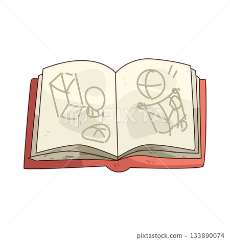 illustration of Sketchbook illustration of Sketchbook 133890074