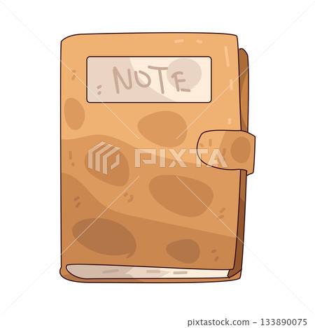 illustration of Notebook illustration of Notebook 133890075