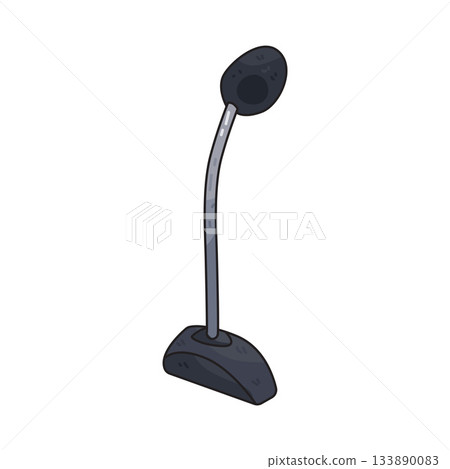 illustration of Speech Microphone 133890083