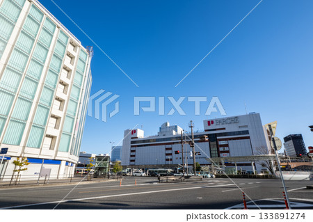 靜岡站前的十字路口 133891274