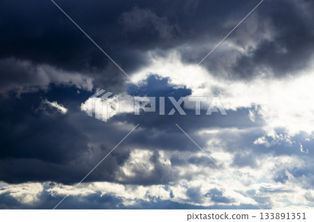 Cloudy sky Cloudy sky 133891351