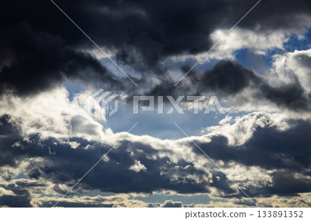 Cloudy sky Cloudy sky 133891352