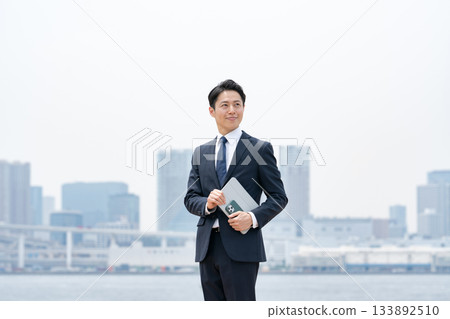 Businessman Sky Developer 133892510