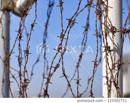 Barbed wire Barbed wire 133892751