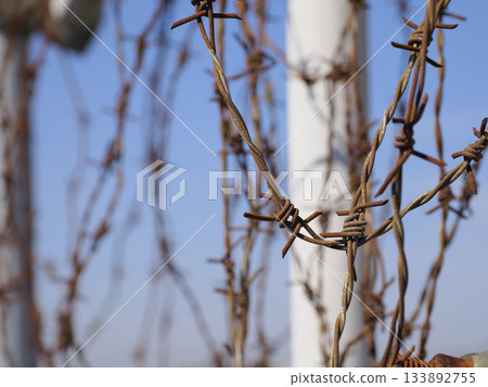 Barbed wire Barbed wire 133892755