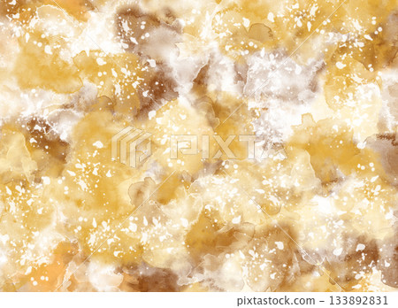 Soft Yellow Cream Marble Watercolor Texture with White Splatter Effect for Elegant Creative Designs Soft Yellow Cream Marble Watercolor Texture with White Splatter Effect for Elegant Creative Designs 133892831