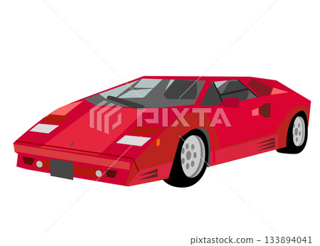 紅色康塔什插圖 133894041