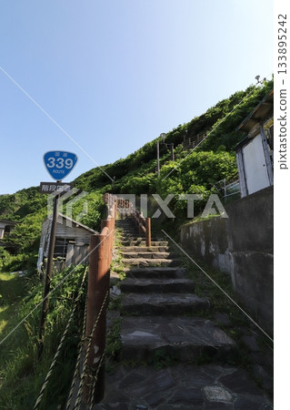 青森縣外濱市踏崎階梯國道(339號國道) 青森縣外濱市踏崎階梯國道(339號國道) 133895242