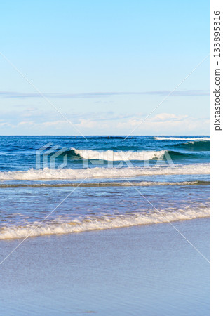 Beautiful coastal scenery on the Gold Coast in Australia 133895316