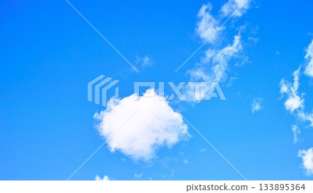 Blue sky and cloud image 133895364