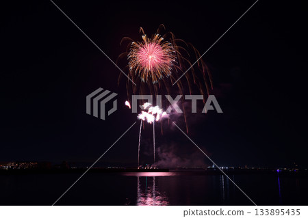 點亮冬夜的煙火 <2025年甲子園煙火表演> 133895435