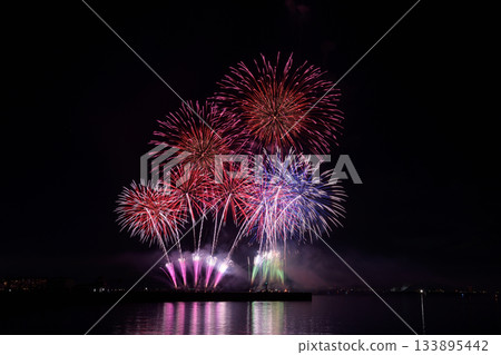 點亮冬夜的煙火 <2025年甲子園煙火表演> 133895442